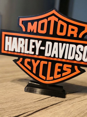 Harley-Davidson 3D Decorative Logo New
