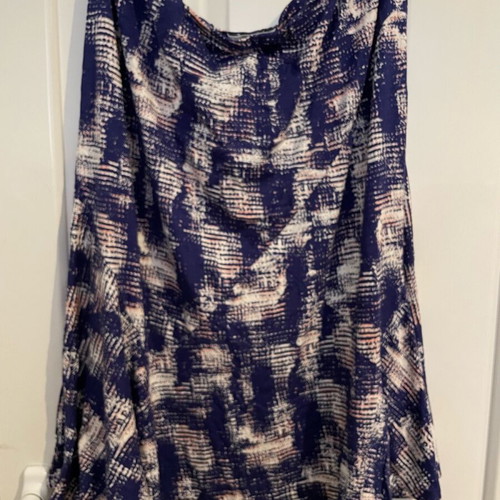 Marks & Spencer floaty abstract print summer skirt like new
