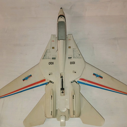 Gi Joe 1983 Skystriker used with missing parts and wear for repair or spare parts