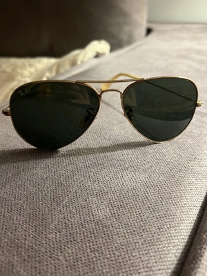 Ray-Ban γυαλιά ηλίου τύπου Aviator μεταχειρισμένα με χρυσό σκελετό