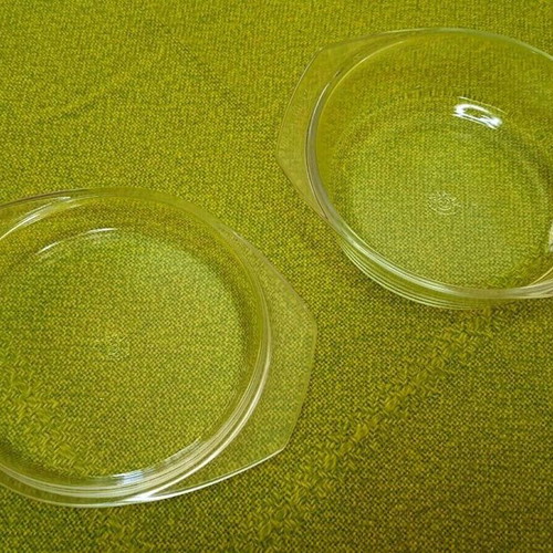 Simax Pyrex heat-resistant cookware 17cm used, with lid