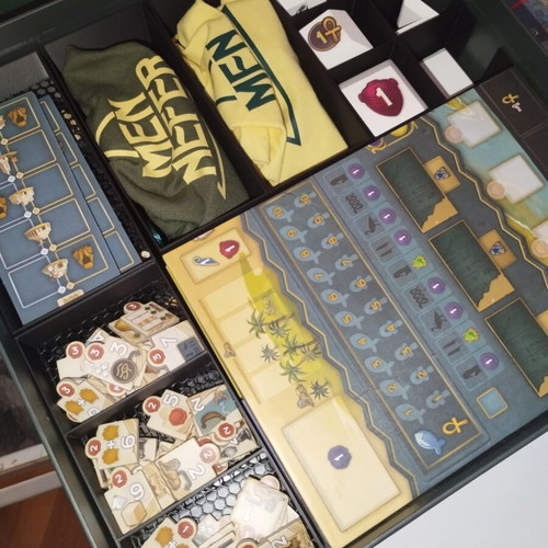 Men Nefer 3D printed insert for board game