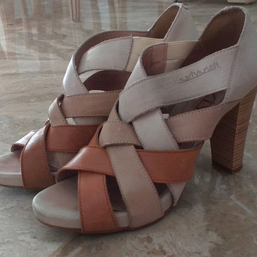 Shoes used, size 38, beige, ideal for spring and autumn