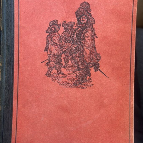 Alexandre Dumas book used, German language, 1930 edition