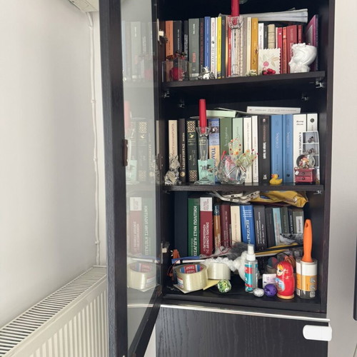 Living room display cabinet used, 40x50x200 cm