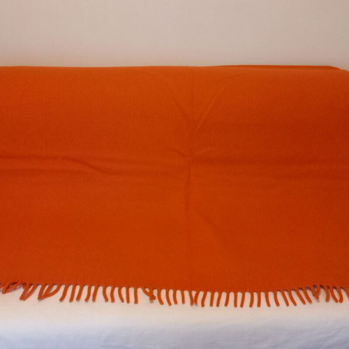 Wool blankets used, set of 2 pieces 260x174 cm