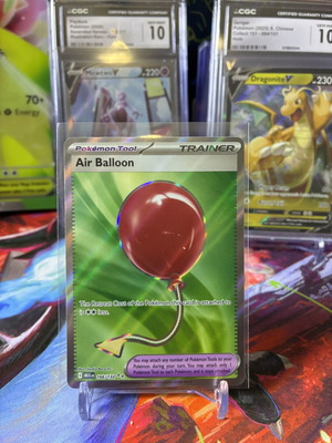 Balloon MEG Pokemon card like new