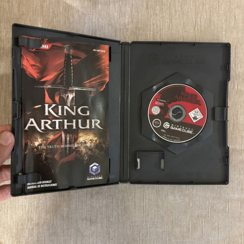 King Arthur Truth Behind the Legend Nintendo GameCube game used, English full