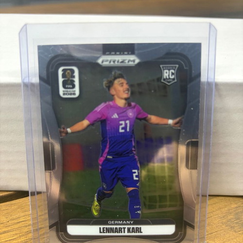 Lennart Karl 2026 Panini Prizm Fifa World Cup Rookie Base RC #58 new