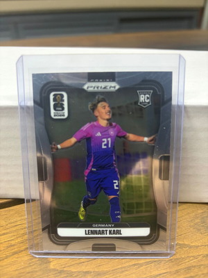 Lennart Karl 2026 Panini Prizm Fifa World Cup Rookie Base RC #58 new