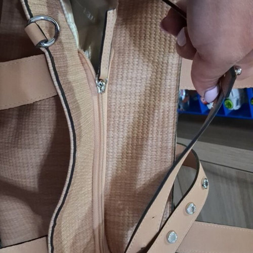 Hunter handbag new beige