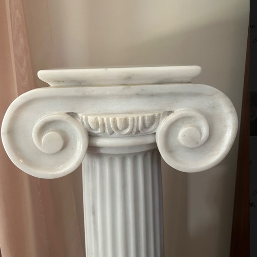 Marble Ionic Column handmade new 108 cm