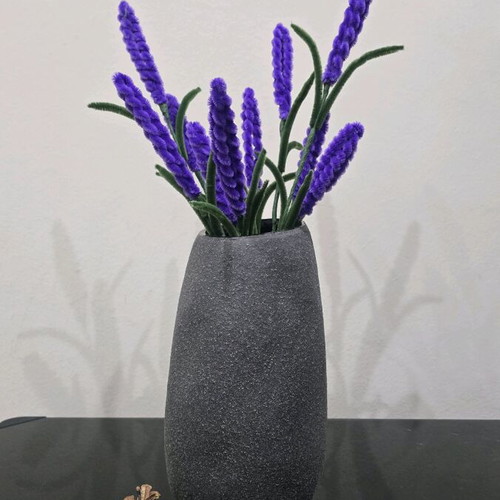 Handmade flowers made to order from fuzzy wire stems