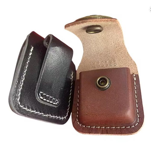 Leather lighter case Crazy Horse for Zippo lighters new