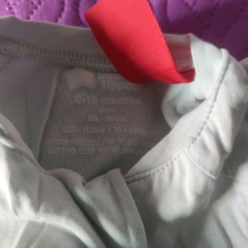 Sleep bags 6-18 months like new, Tommee Tippee and No name 2.5 tog