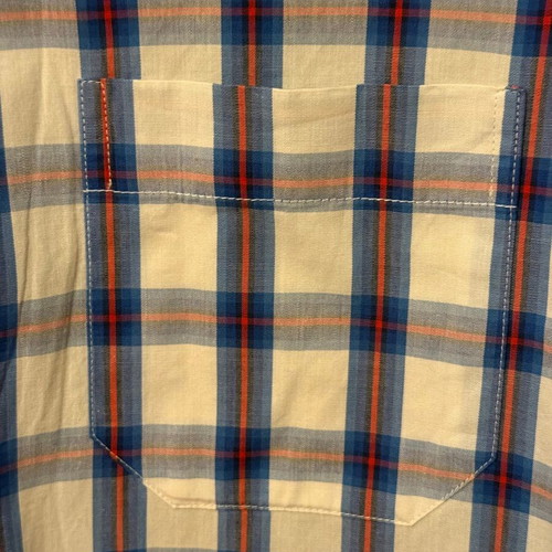 Oxford Company sport men's shirt like new, size M, white and blue