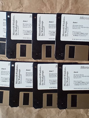 MS WINDOWS 3.11 FOR WORKGROUPS