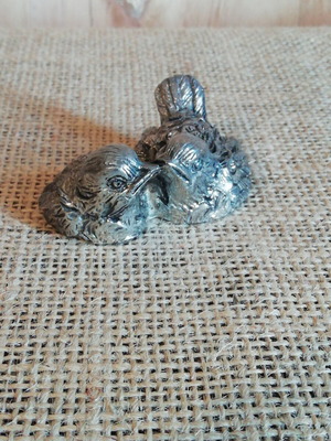 Decorative birds Silver 925 vintage handmade 38g like new