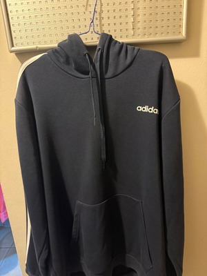 Adidas hoodie blue XL like new