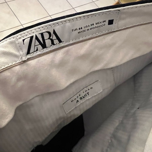 Zara trousers men's no44 like new, blue