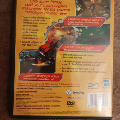 Micro Machines V4 PC like new