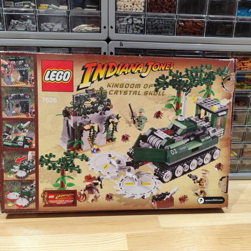 Lego Set Indiana Jones Jungle Cutter used