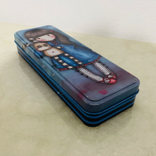 Gorjuss Santoro London Metal Pencil Case like new