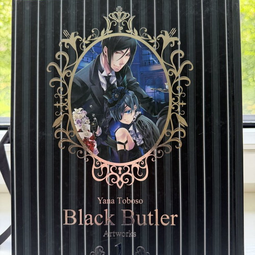 Black Butler Artworks 1 manga like new, German edition by Yana Toboso