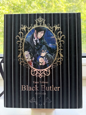 Black Butler Artworks 1 manga like new, German edition by Yana Toboso