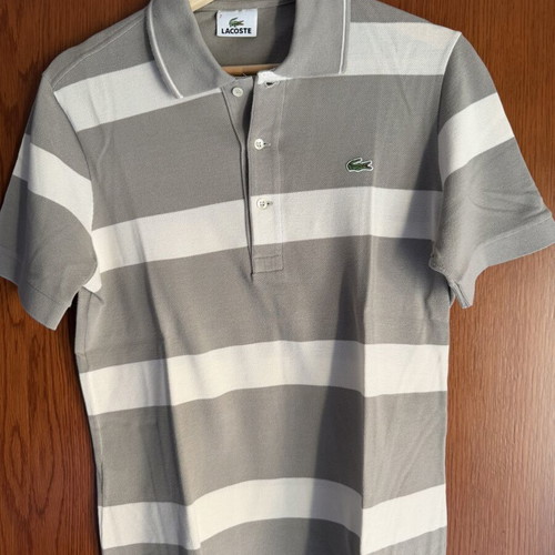 Lacoste Polo Shirt Like New, Size 2, Grey