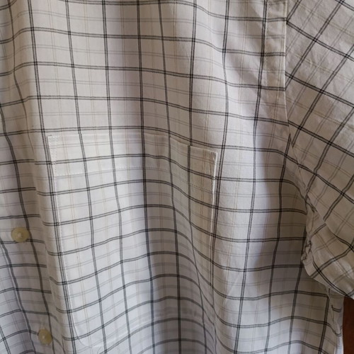 Angelo Litrico men's dress shirt XL, like new, 100% cotton, checked