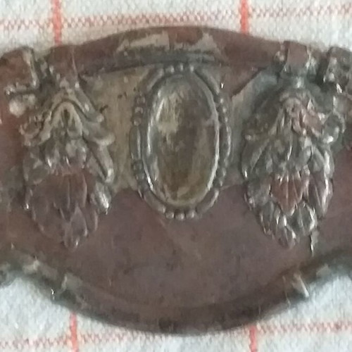 Old hardware items used, set of decorative handles and locks