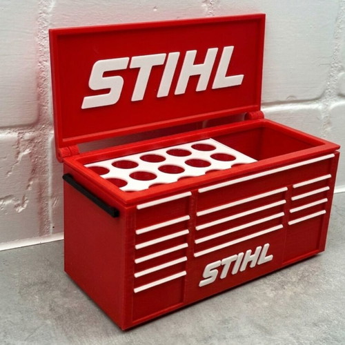 Stihl organizer pen holder pencil like new