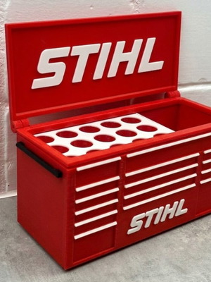 Stihl organizer pen holder pencil like new