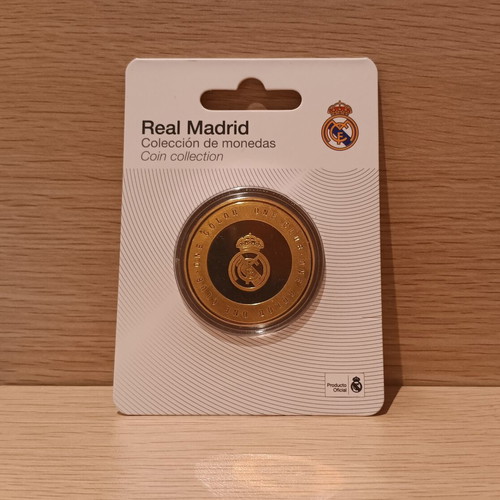 Real Madrid gold-plated coin 1902
