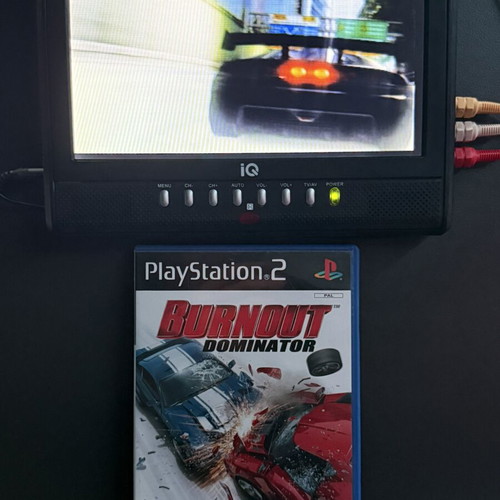 Burnout Dominator PS2 game used