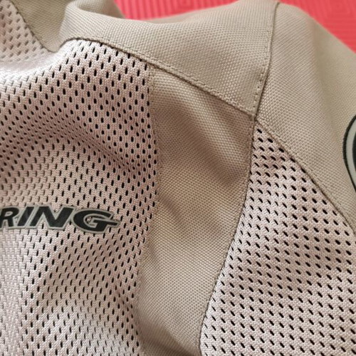 Beiring motorcycle jacket women's small used, summer, beige