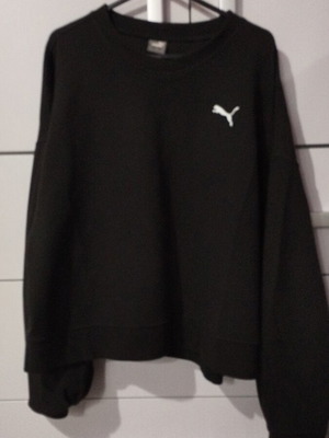 Puma sweatshirt black like new, size L