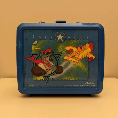 TaleSpin Vintage LunchBox της Aladdin USA 1987 με θερμός, καινούργιο