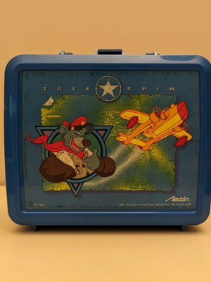 TaleSpin Vintage LunchBox της Aladdin USA 1987 με θερμός, καινούργιο