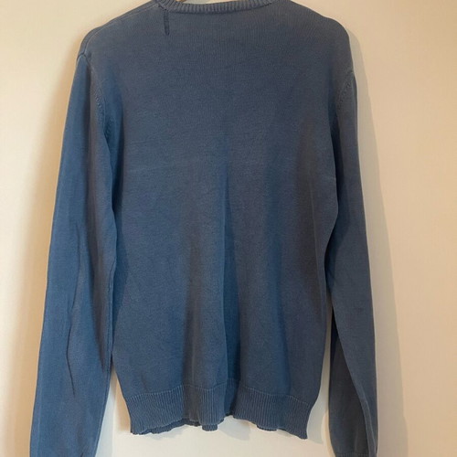 DKNY knitted sweater size M used, blue