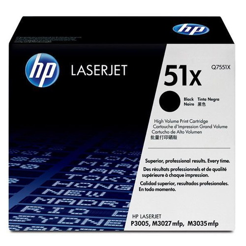 HP LaserJet Toner Q7551X New Compatible for P3005 M3027mfp M3035mfp