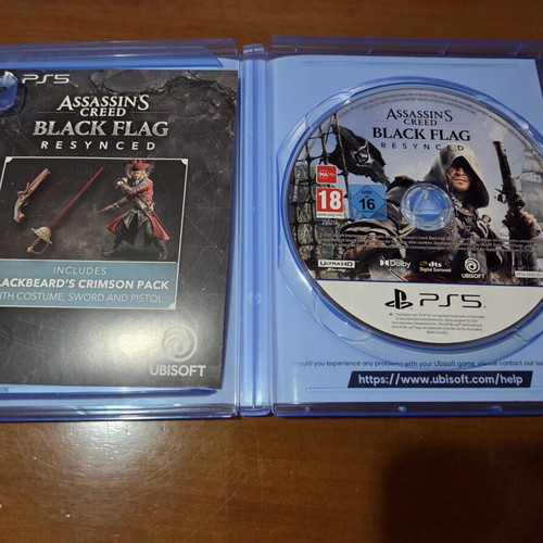 Assassin's Creed Black Flag Resynced Day One Edition PS5 game