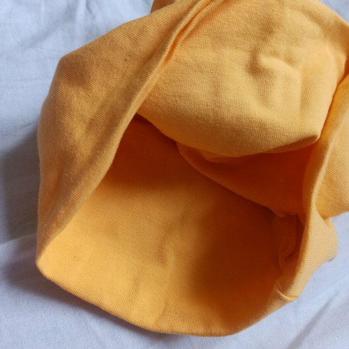 Children's yellow hat lightly worn for 1-2 years old