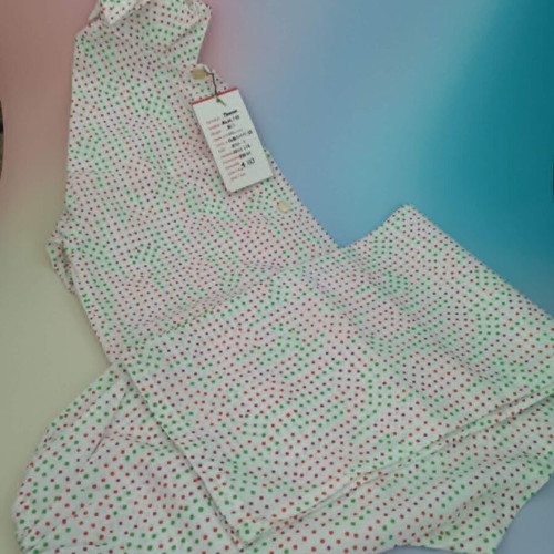 Pajama new, retro style, size 128 from the 80s