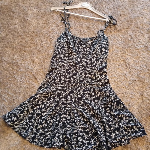 Sisley one-piece shorts new, black and white, size S