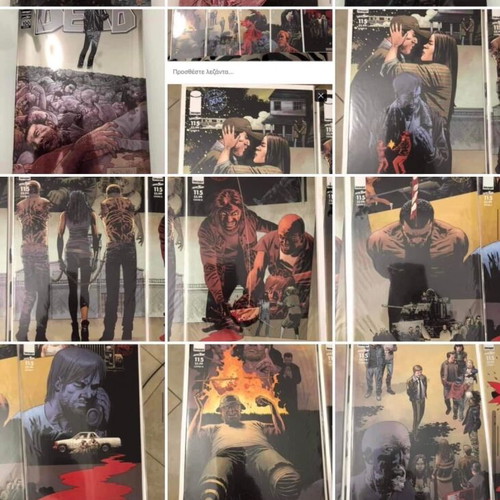 Walking Dead set of 78 new comics with rare variants and specials