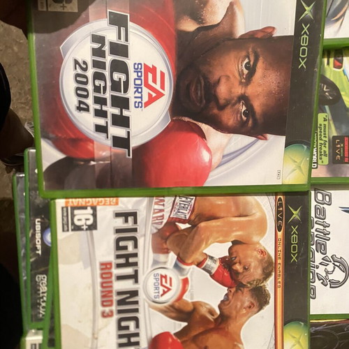 Fight Night 2004 and Fight Night Round 3 Xbox games