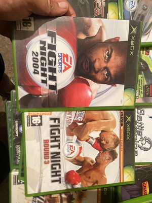 Fight Night 2004 and Fight Night Round 3 Xbox games