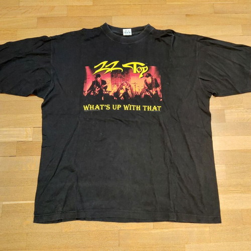 ZZ Top Vintage Shirt XL like new, black rock music jersey